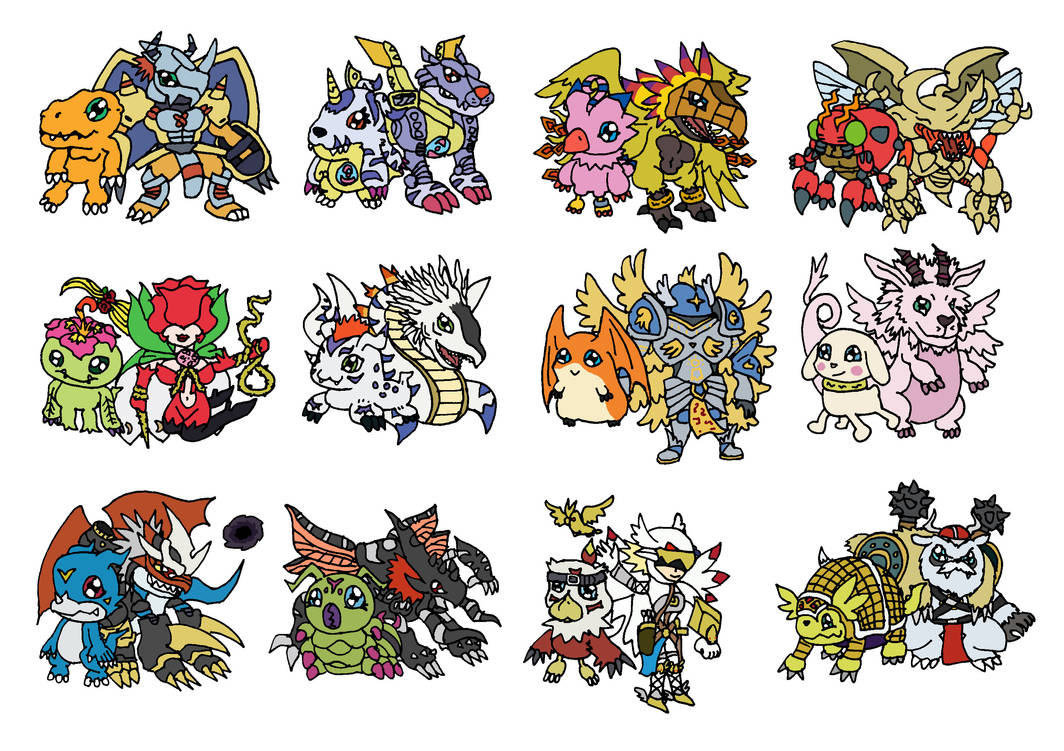 Warp digivolution! by CandleShrine96 on DeviantArt