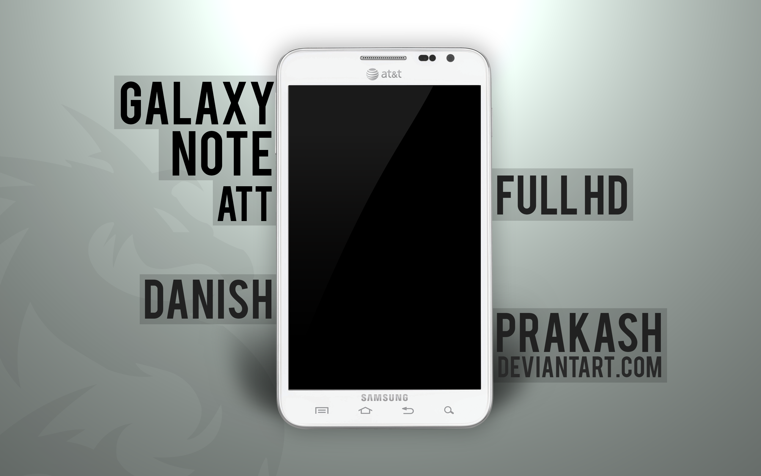 Samsung Galaxy Note ATT [white] [psd]