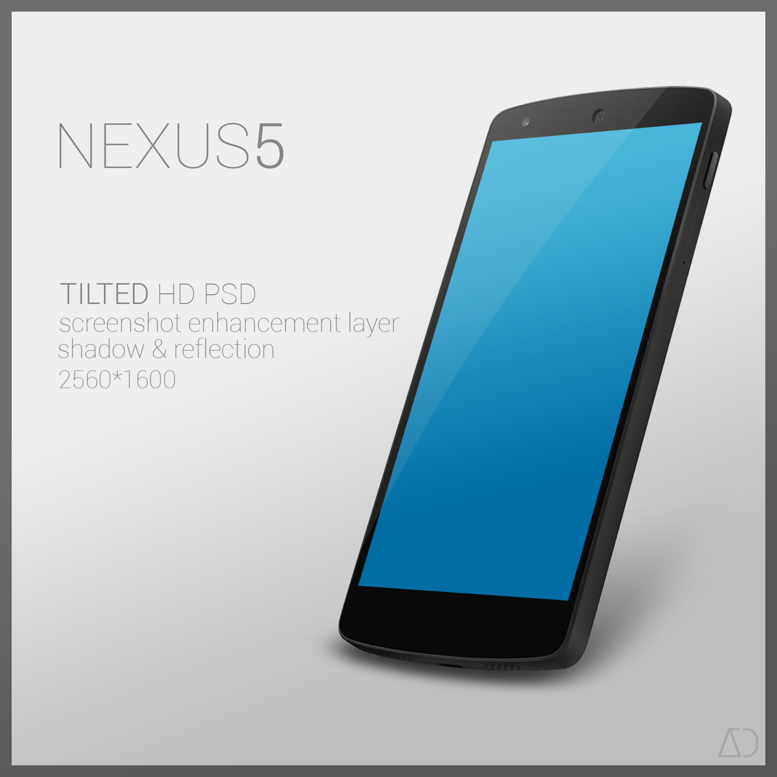 Nexus 5 : PSD [TILTED]