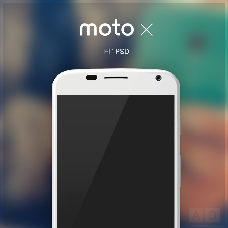 Moto X : PSD (White) by danishprakash
