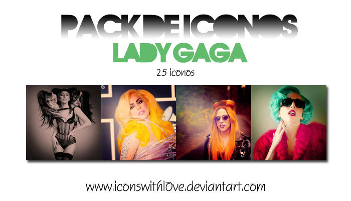 .Pack iconos Lady Gaga by iconswithl0ve on DeviantArt