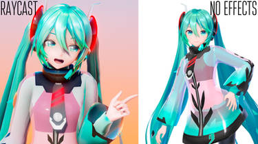 (MMD)   YYB Miku Futura 1.1 (DOWNLOAD)