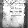 Old Paper Brushes III