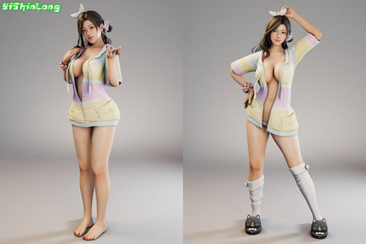 DOAXVV Sayuri - Soft 'n Fluffy Parka SSR