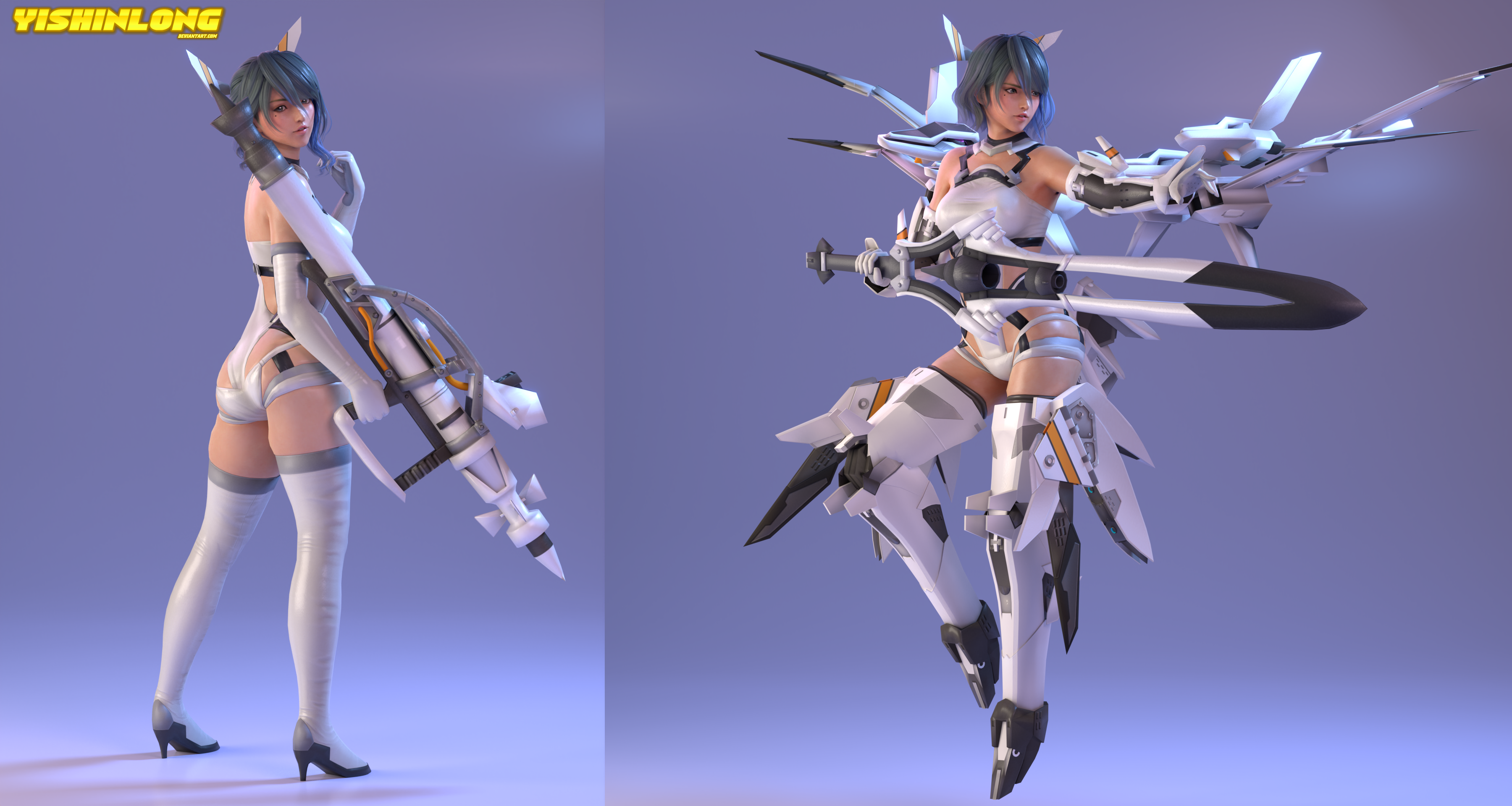 DOAXVV Tamaki - Alice Gear Platinum Line by YiShinLong on DeviantArt