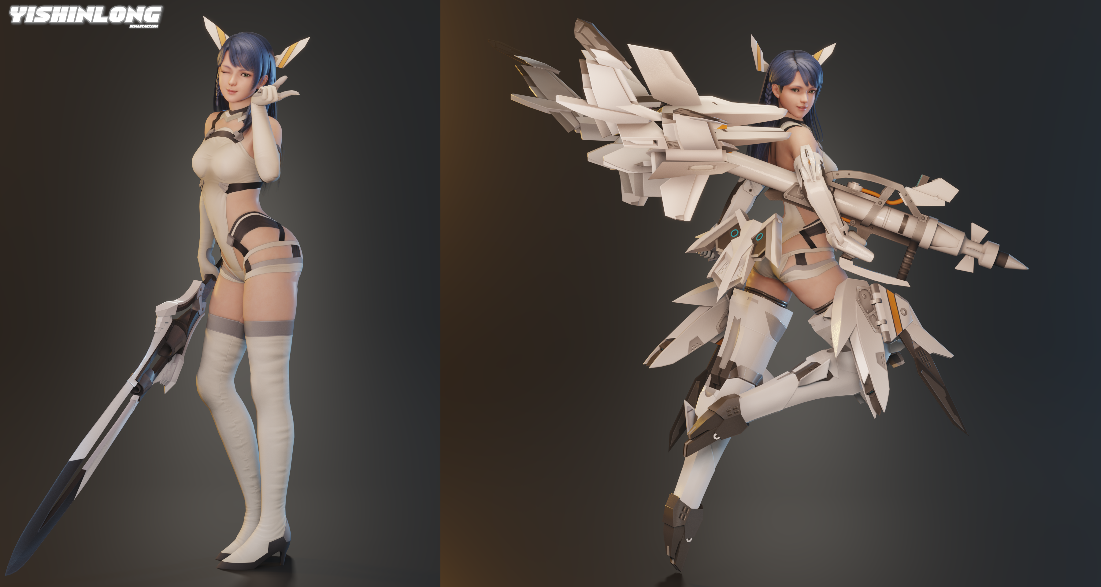 DOAXVV Lobelia - Alice Gear Platinum Line by YiShinLong on DeviantArt