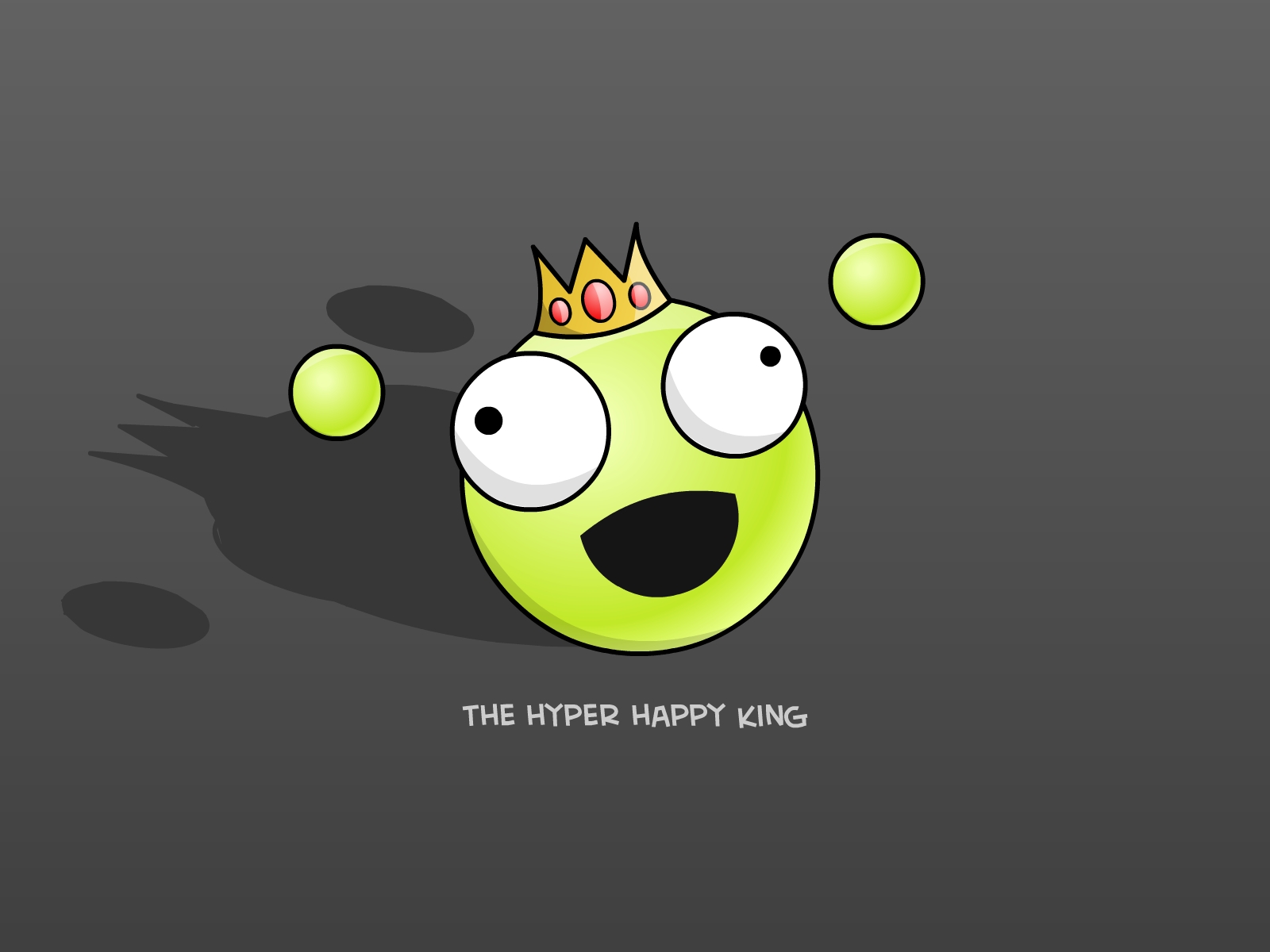 The Hyper Happy King Wallpaper