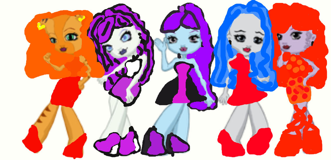 new ghouls at school by marrissa1103 on DeviantArt