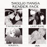 Shoujo Manga Render Pack
