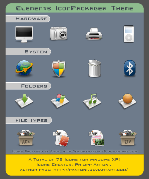 Elements Icons Theme