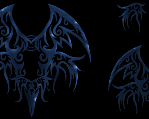 Tribal Wings Brushes