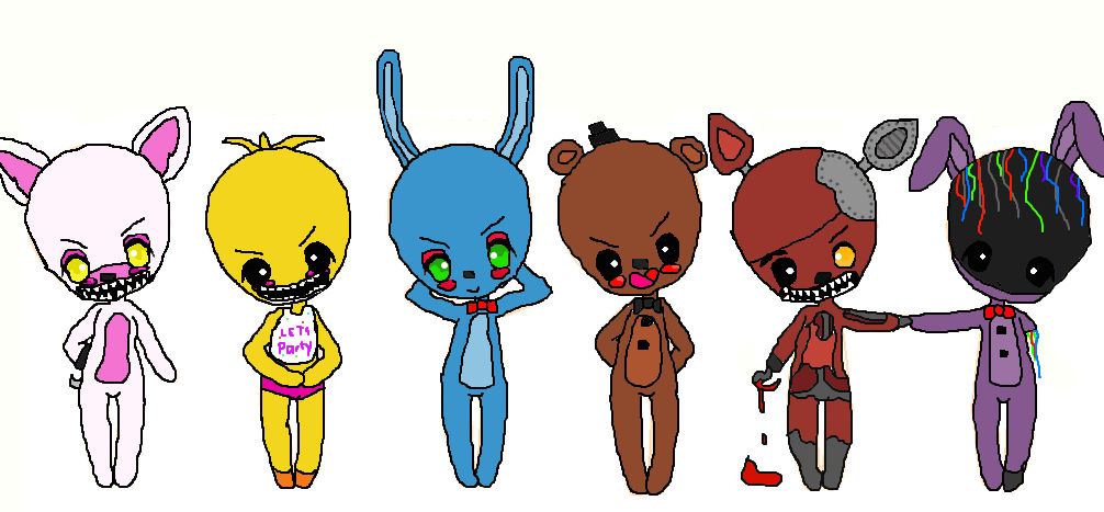 FIVE NIGHTS AT FREDDY S 2 REMAKE FANMADE visual data 3