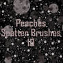 Peaches Spatter Brushes