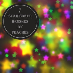 Star Bokeh Brushes by JU5TPeachy