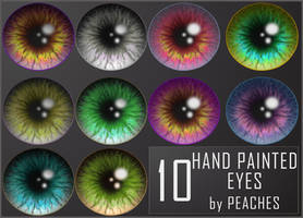 Hand Painted Eyes 2