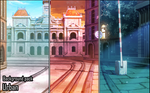 Background set - Urban by momma-kuku