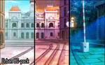 Background set - Urban by momma-kuku