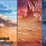 Background set - Distant Desert
