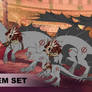 Coliseum Armor Item Set - Aquatic Kukuri