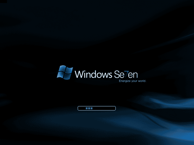 Windows Se7en Energize Boot