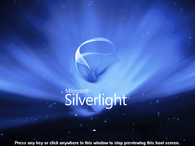 Silverlight Shooting Star