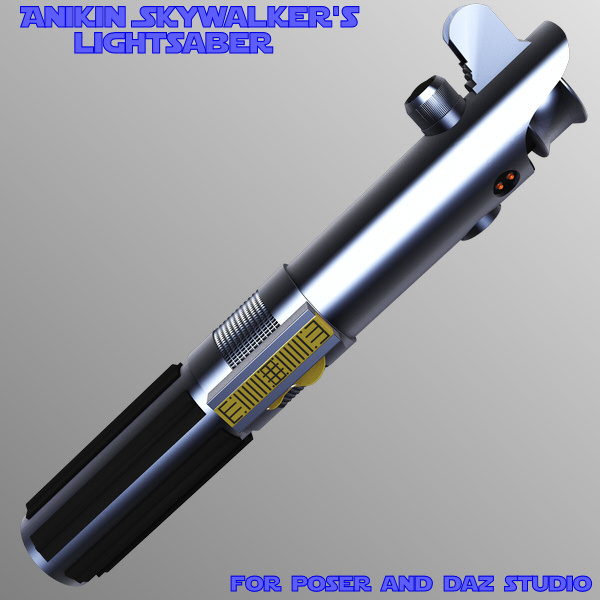 Anikin Skywalker's Lightsabre by mattymanx