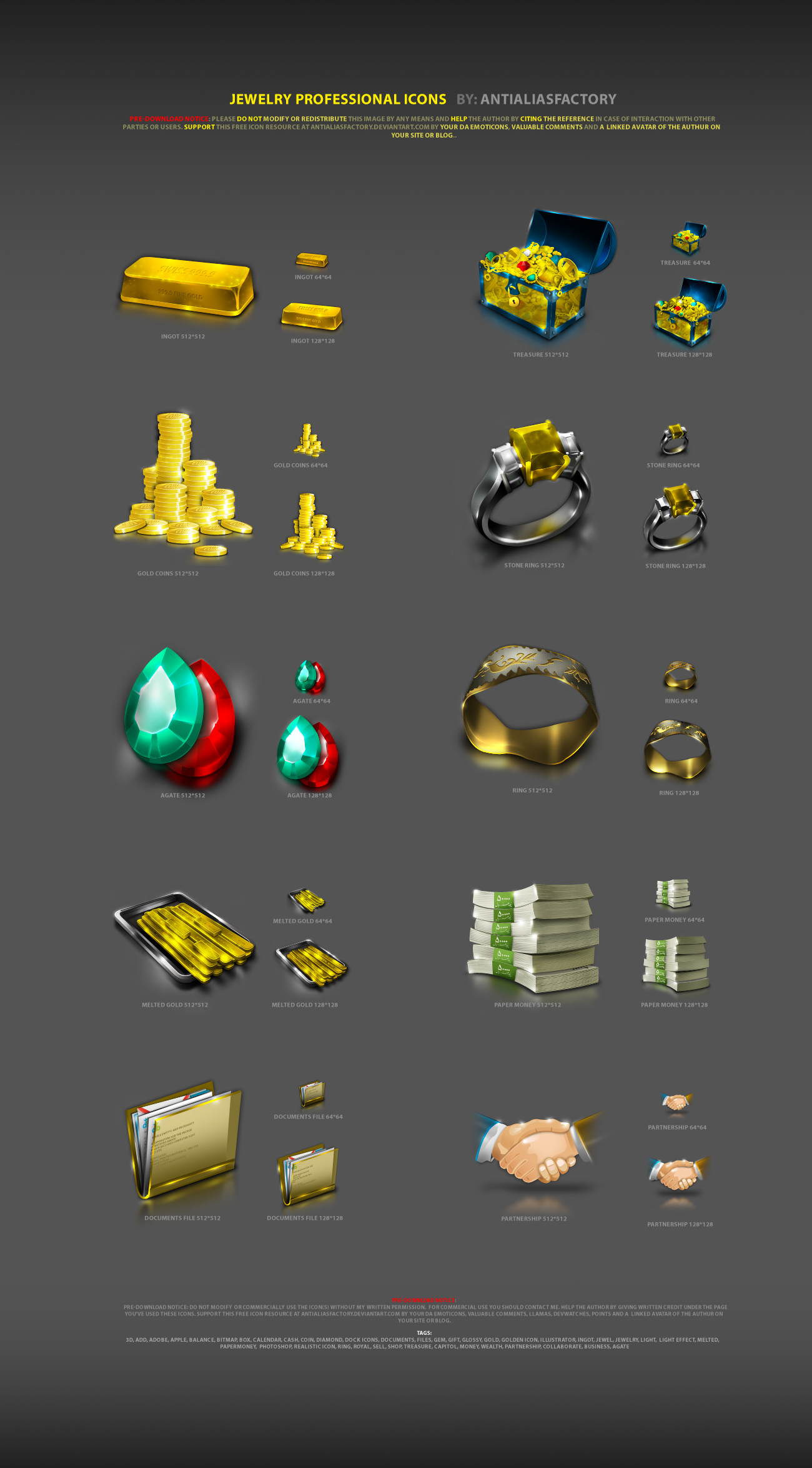 Jewelry Professional Icons