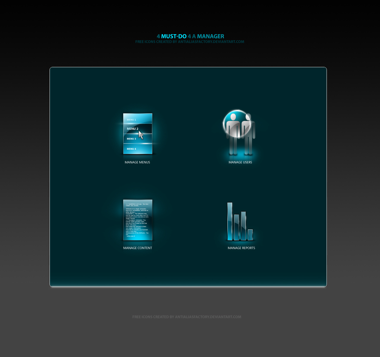 4 Must-Do 4 a Manager by antialiasfactory