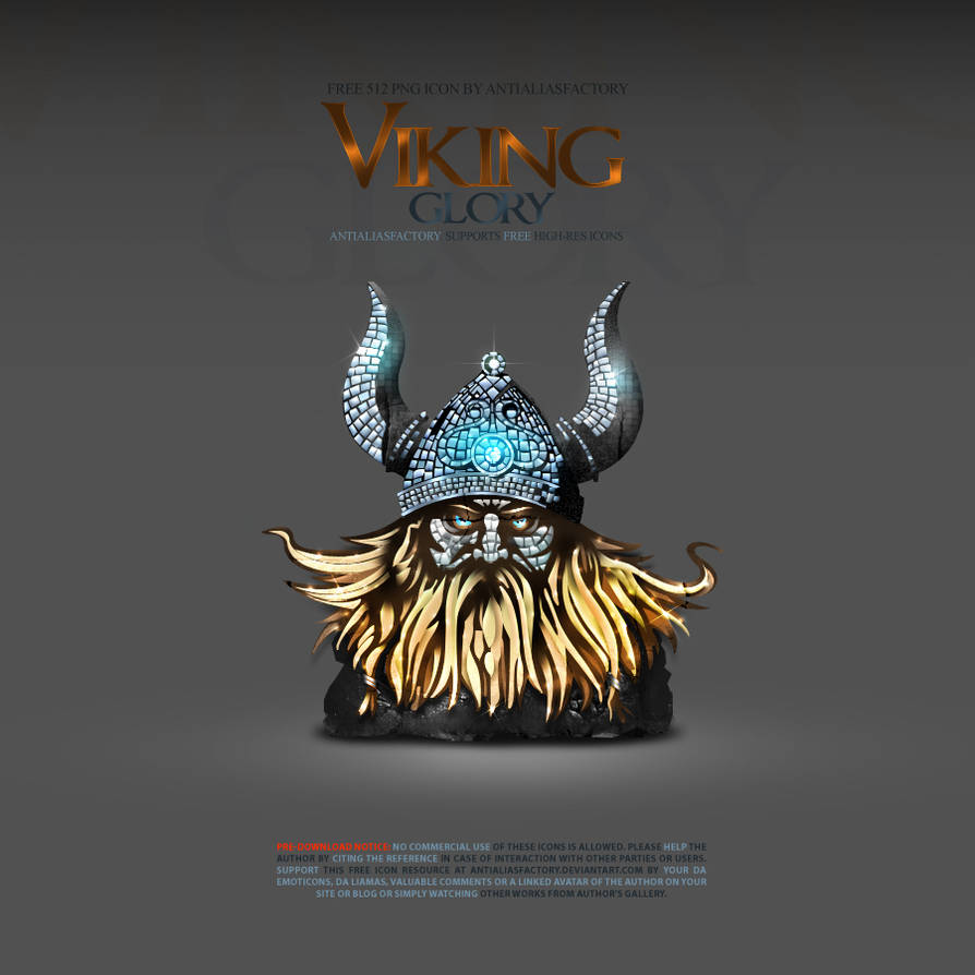 Viking Glory Icon by antialiasfactory