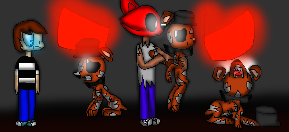 Fnaf 4 Nightmare Freddy Fanart