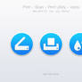 Printer and Scanner icons for Mac OS X