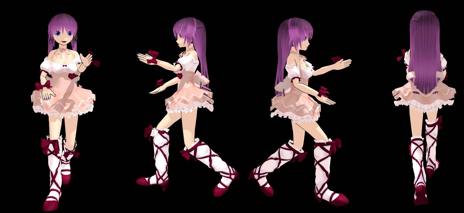 Amy MMD model by deangagaTR on DeviantArt
