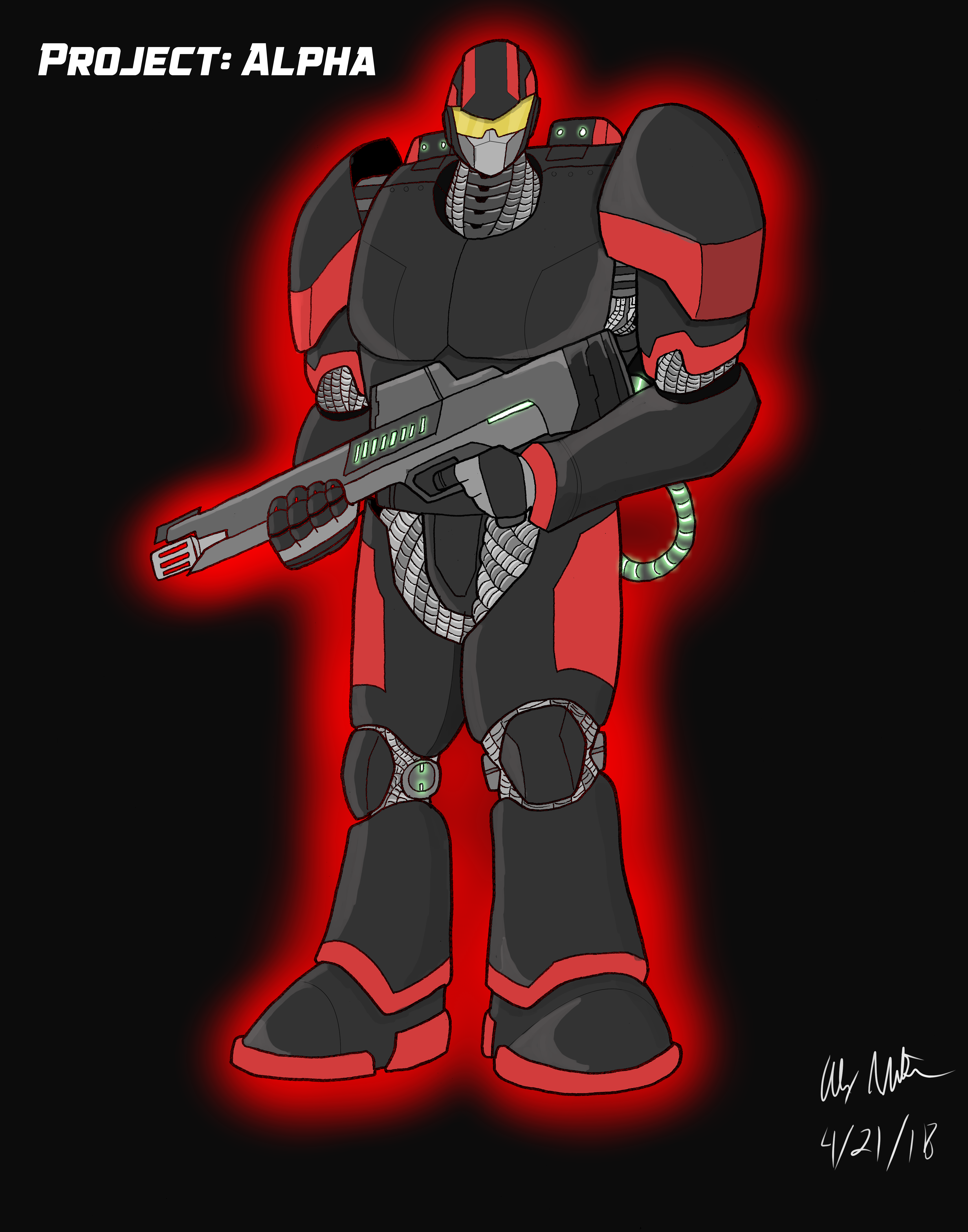 Alpha by SentinelCorpsComix on DeviantArt