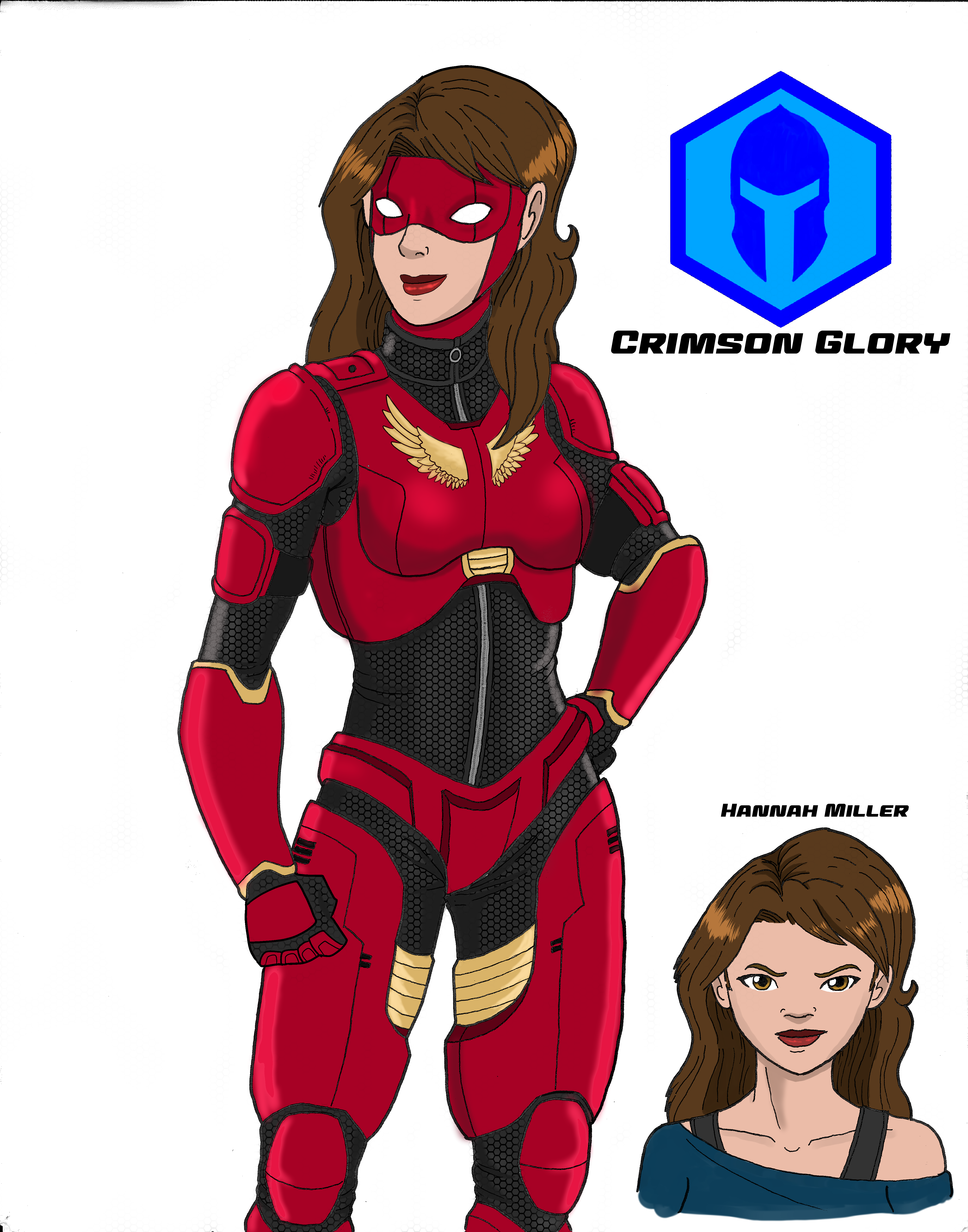Crimson Glory Redesign 2018 by SentinelCorpsComix on DeviantArt