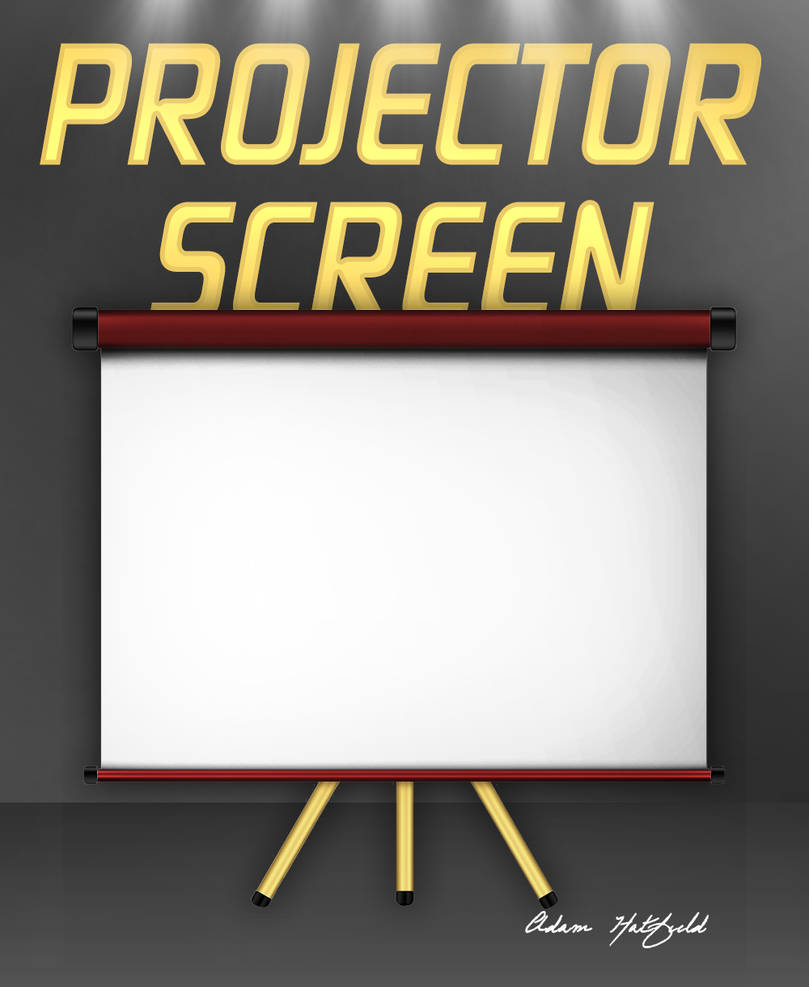 Projector Screen by Adam-Hatfield-Design on DeviantArt