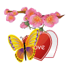 Butterfly in Love by KmyGraphic