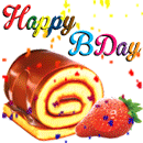 Strawberry Cake by KmyGraphic