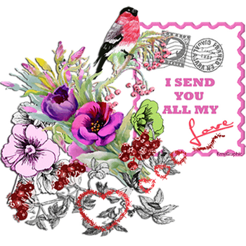 I send you all my Love by KmyGraphic