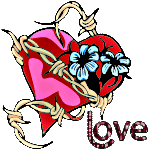 Love with barbed wire by KmyGraphic