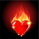 Heart-in-fire by KmyGraphic