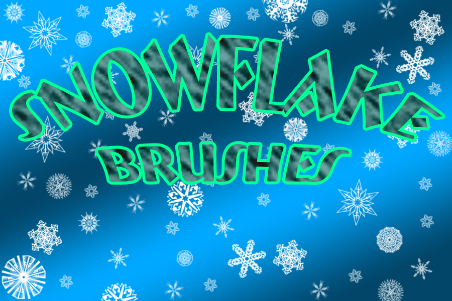 Snowflake Brushpack