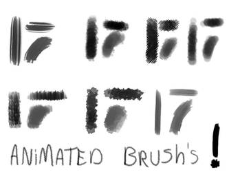 GIMP Animated Brushes - 1