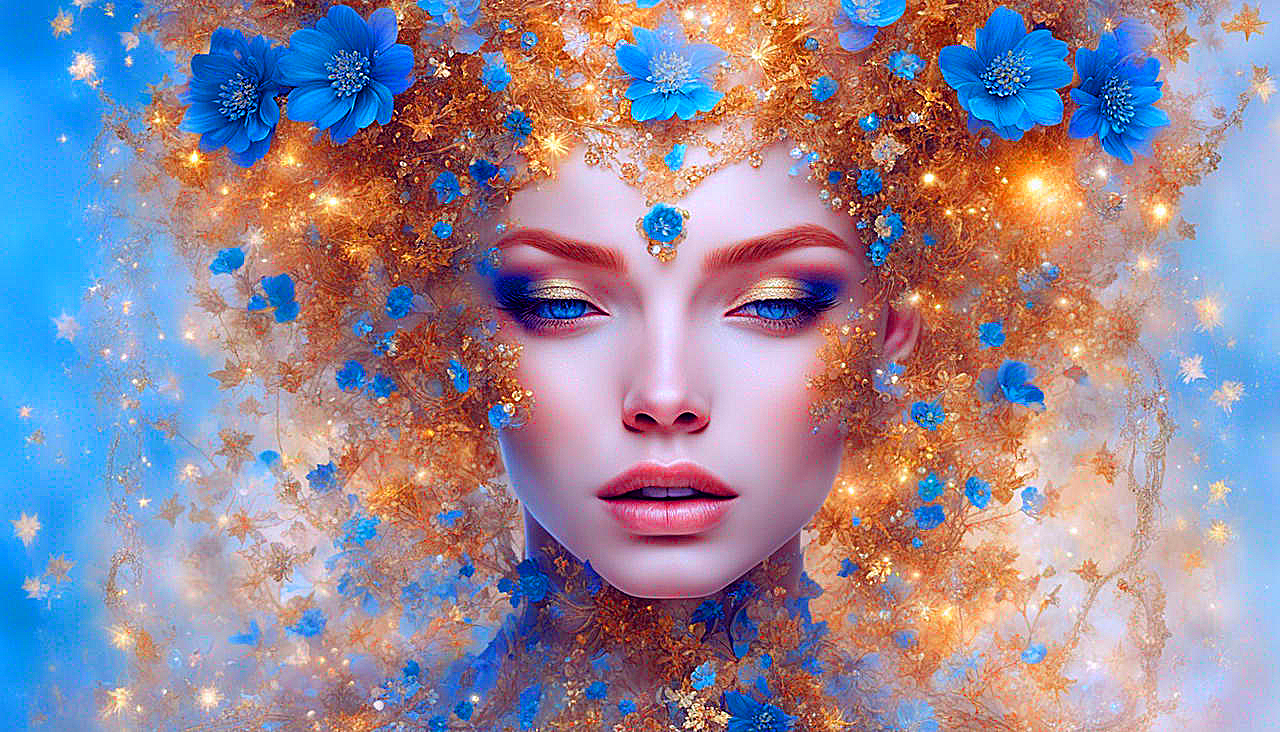 The Face of Blooming Stars