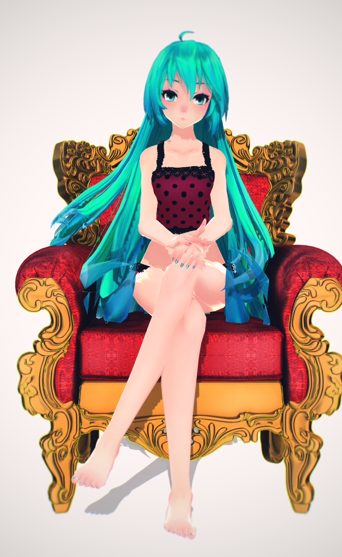 TDA Romeo and Cinderella Miku - DL! by Daniela009 on DeviantArt