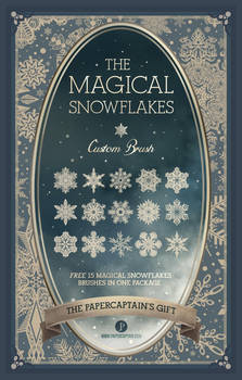 The Magical Snowflakes CUSTOM BRUSH