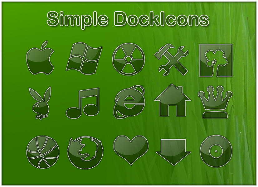 Simple DockIcons by LavAna on DeviantArt