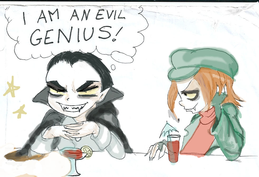At the vampire pub by IasminGloom on DeviantArt