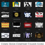 Comic Company Folder Icons