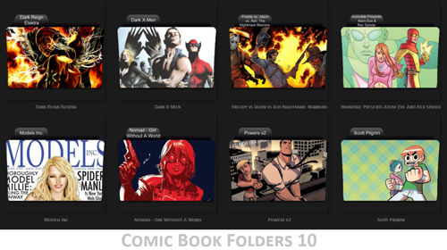 Comic Book Folder Icons 10 by ESeph on DeviantArt