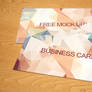 Business card boke free mock up PSD